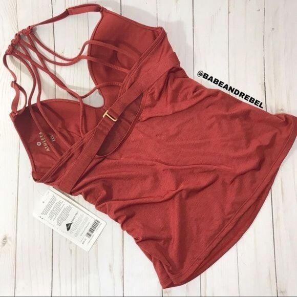 ATHLETA Aqualuxe Molded Cup Strappy Tankini Size XXS - Picture 2 of 2